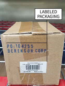 Berenson Hardware Approved Packaging Box/Case